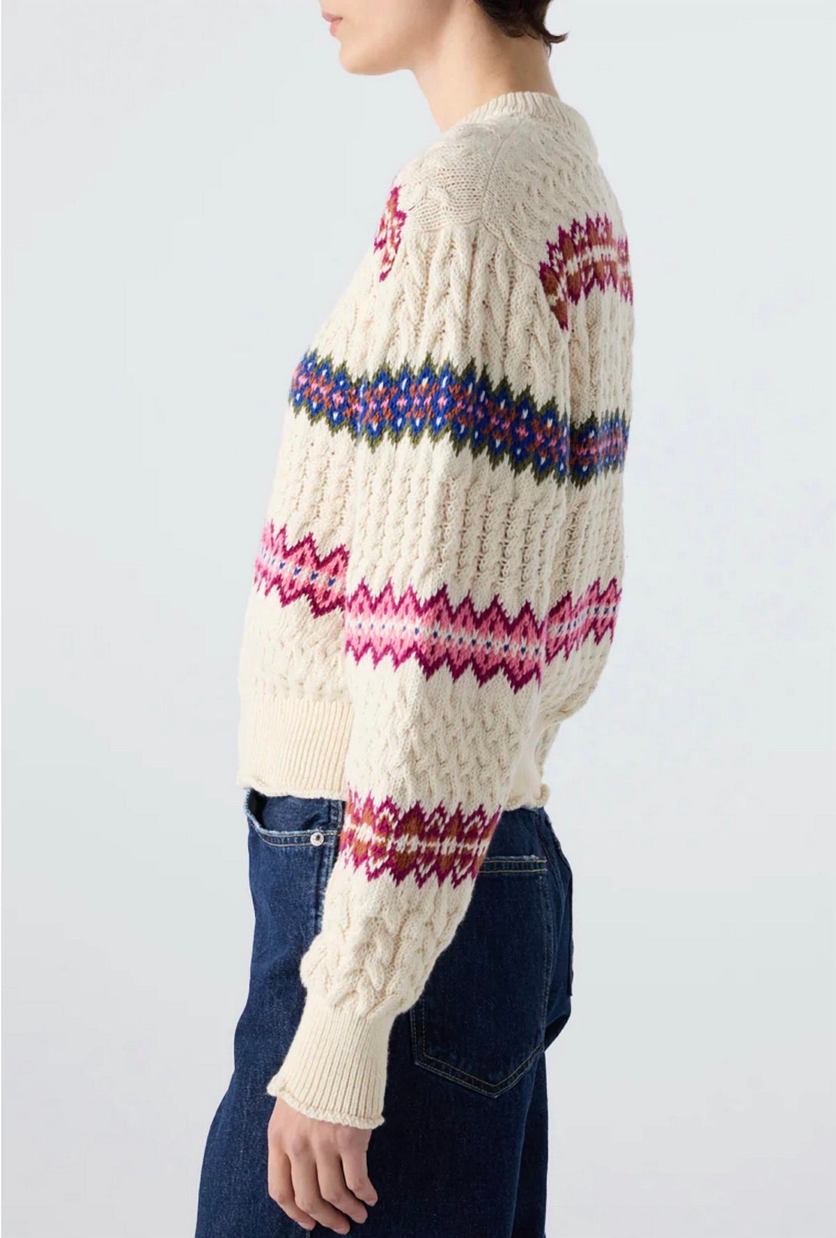 Amo - Jemma Long Sleeve Stripe Sweater