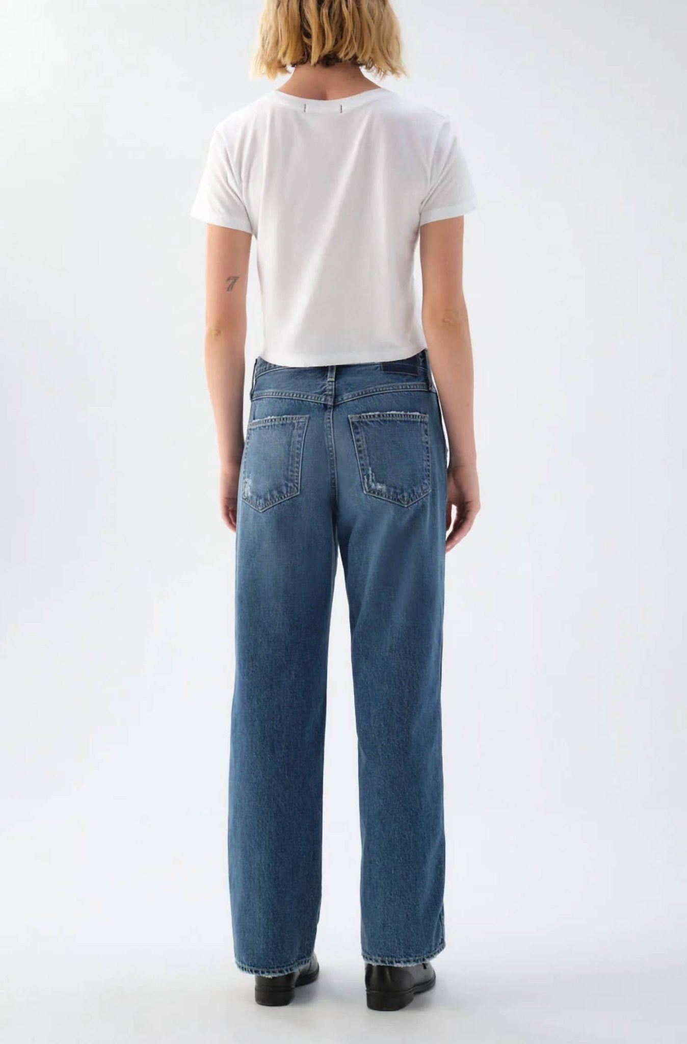 Amo - Jocelyn Trouser Jeans - blue - clothing - denim