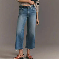 Amo - Marjorie Mid-rise Crop Flare Jeans