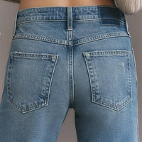 Amo - Marjorie Mid-rise Crop Flare Jeans