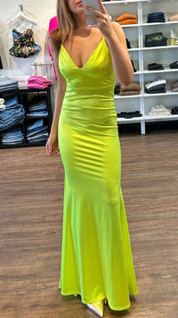 Amoris - Plunging Back Gown