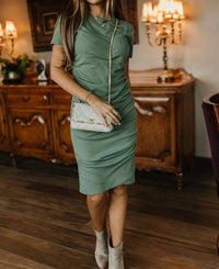 Ampersand Ave - Better Than Basic Short-sleeve Dress