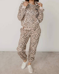 Ampersand Ave - Comfort Zone Leopard Set