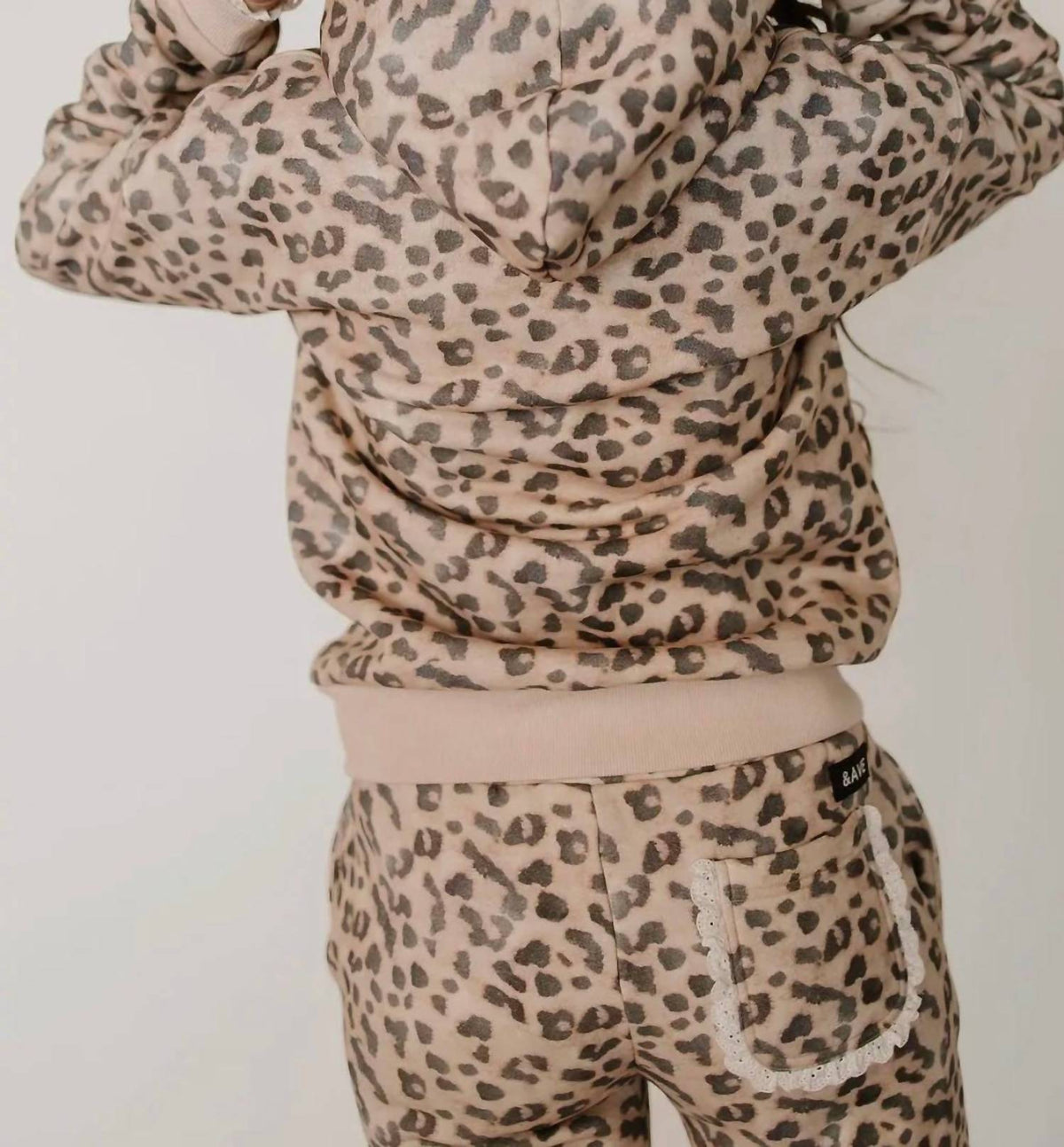 Ampersand Ave - Comfort Zone Leopard Set