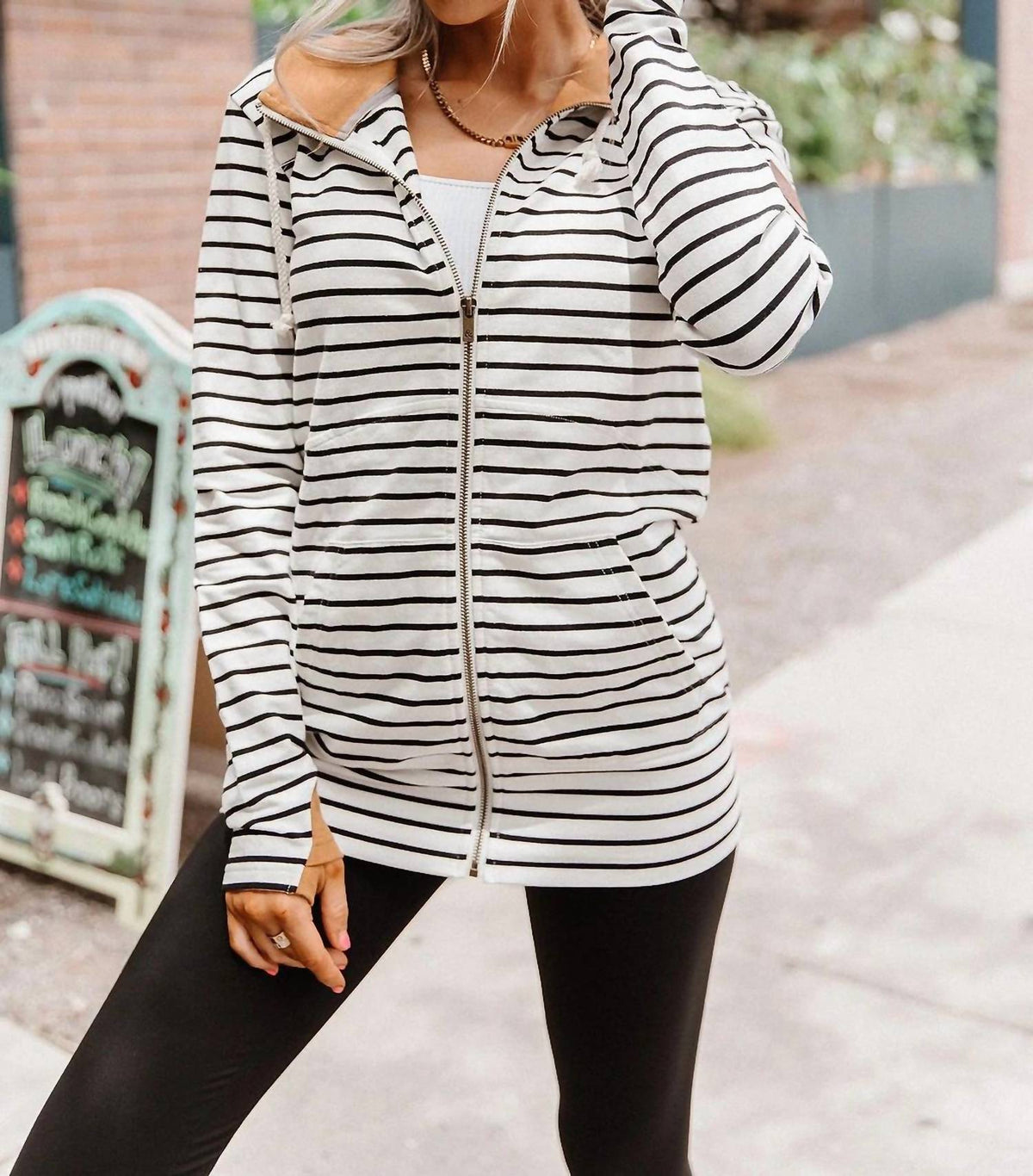 Ampersand Ave - Easy Days Full-zip Sweatshirt