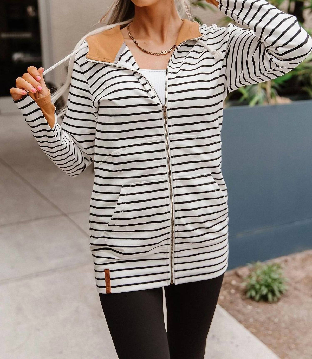 Ampersand Ave - Easy Days Full-zip Sweatshirt