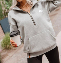 Ampersand Ave - Morning Run Comfort Zone Halfzip Pullover