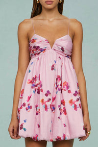 Amur - Kimberly Floral Mini Dress - clothing - collection:vacationdresses(Auto) - dresses