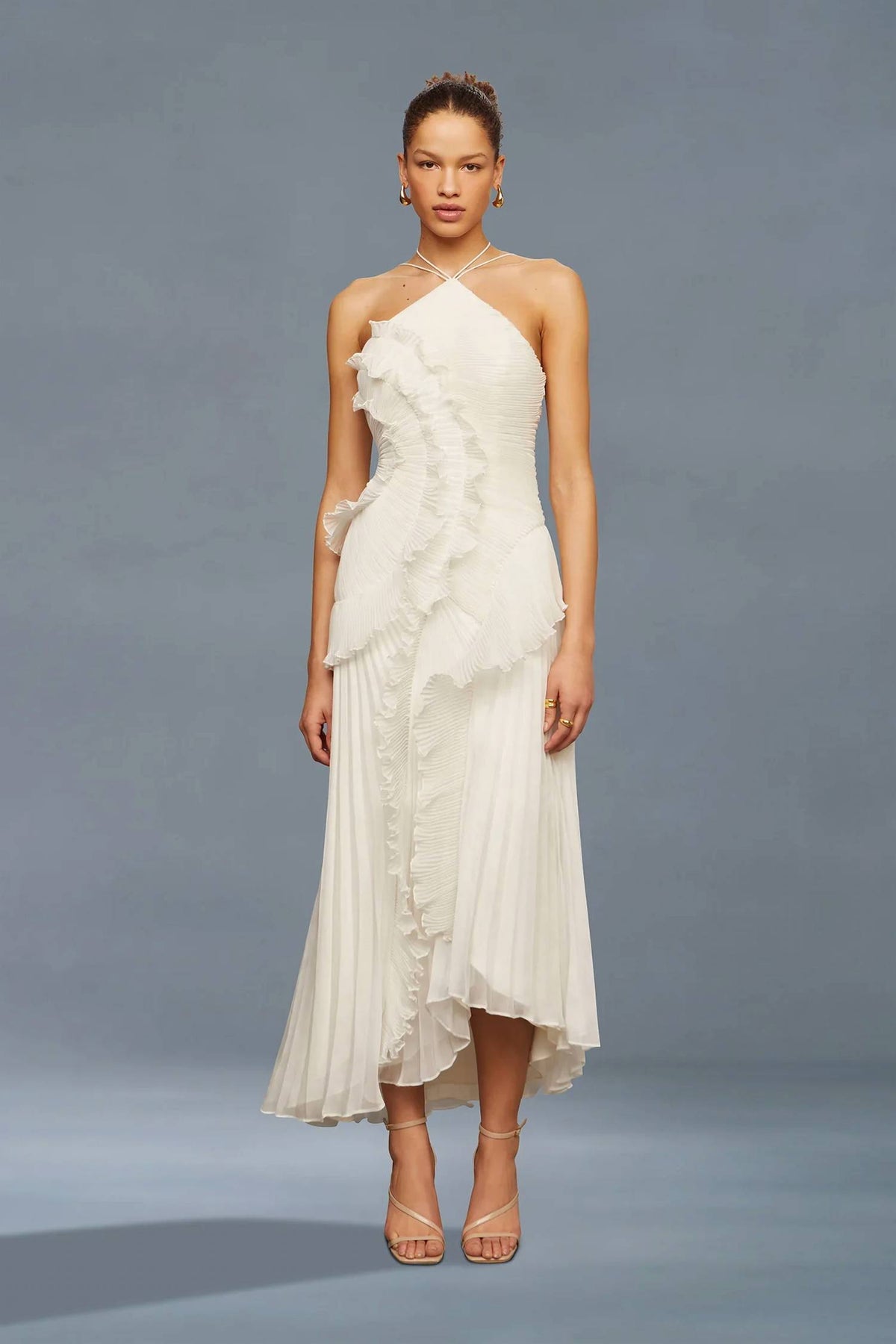 Amur - Lorelie Halter Midi Gown