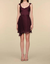 Amur - Nova Pleated Mini Dress