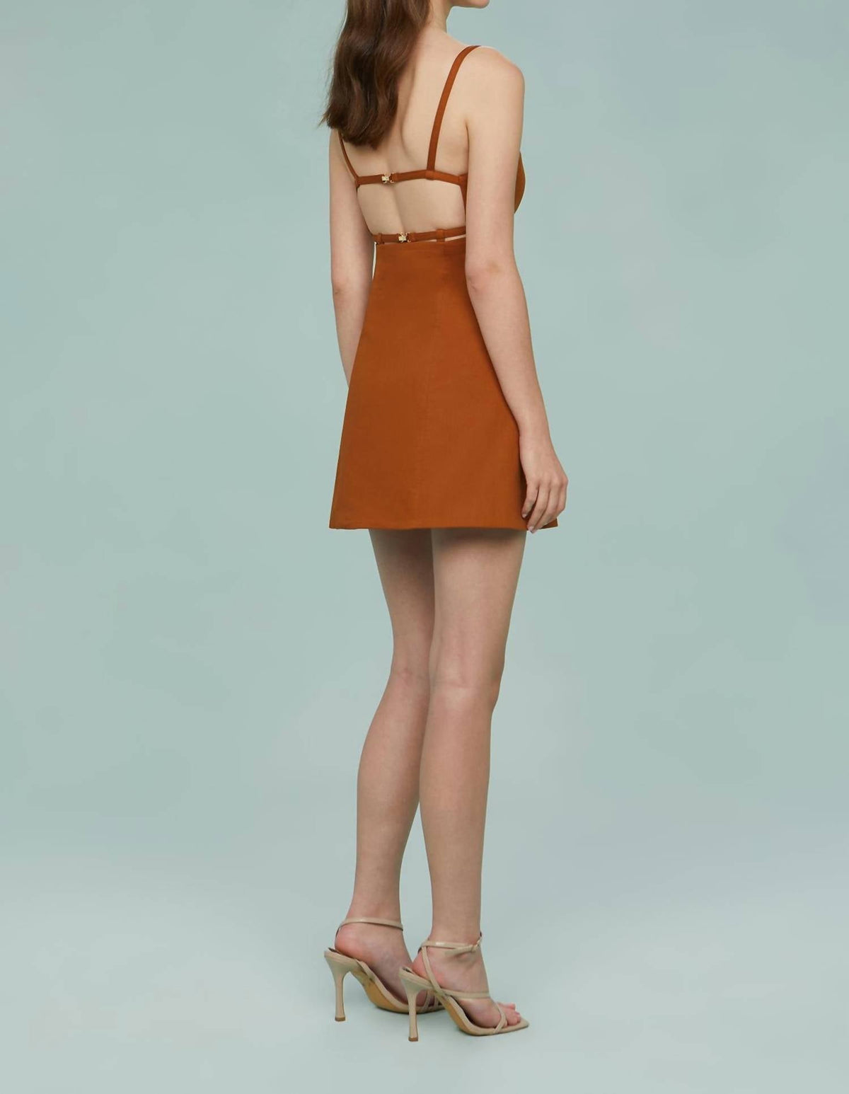 Amur - Rei Twill Mini Dress