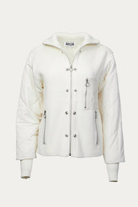 ASH QUILTED PADDED REMOVABLE SHELL JACKET
