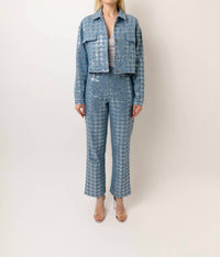 Amylynn - Bambi Sequin Denim Jacket