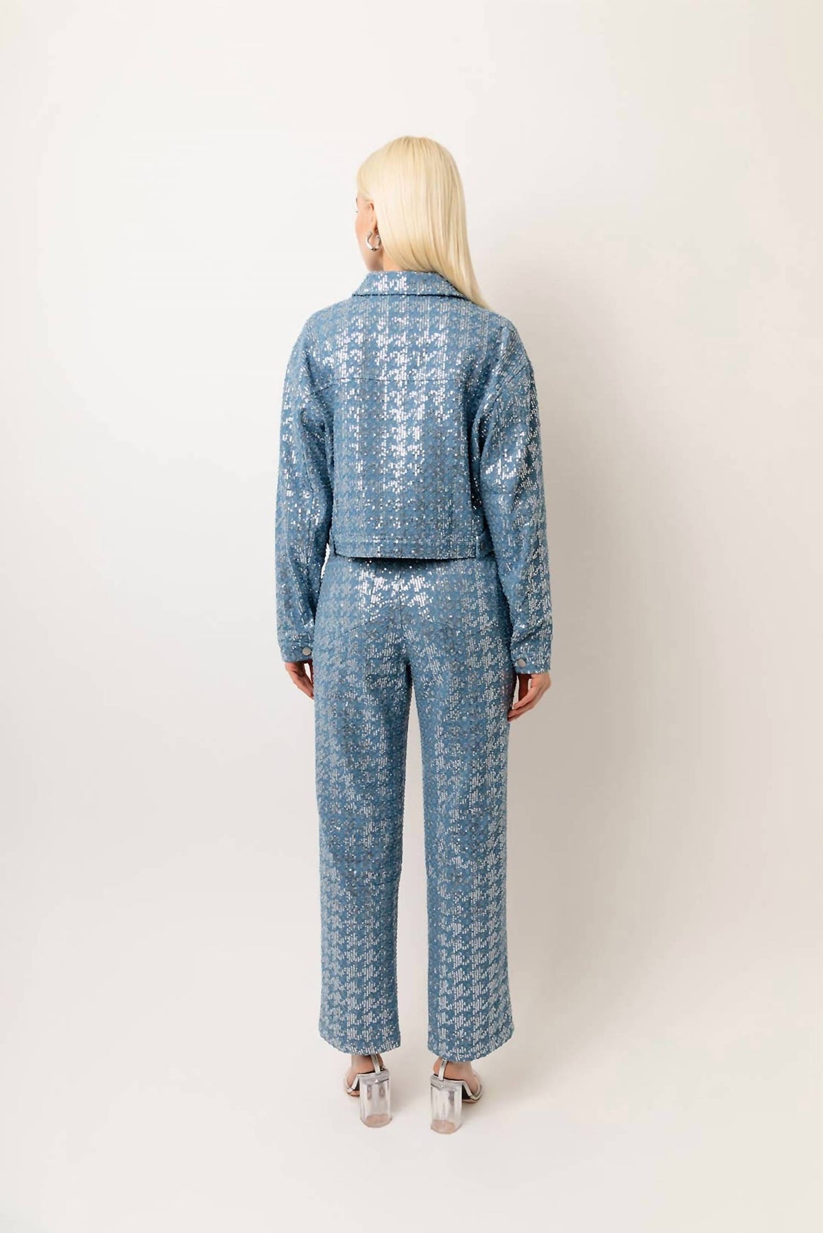 Amylynn - Bambi Sequin Denim Jacket