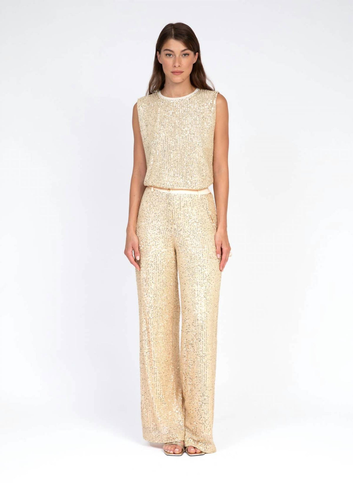 An'Ge - Antona Sequin Pants