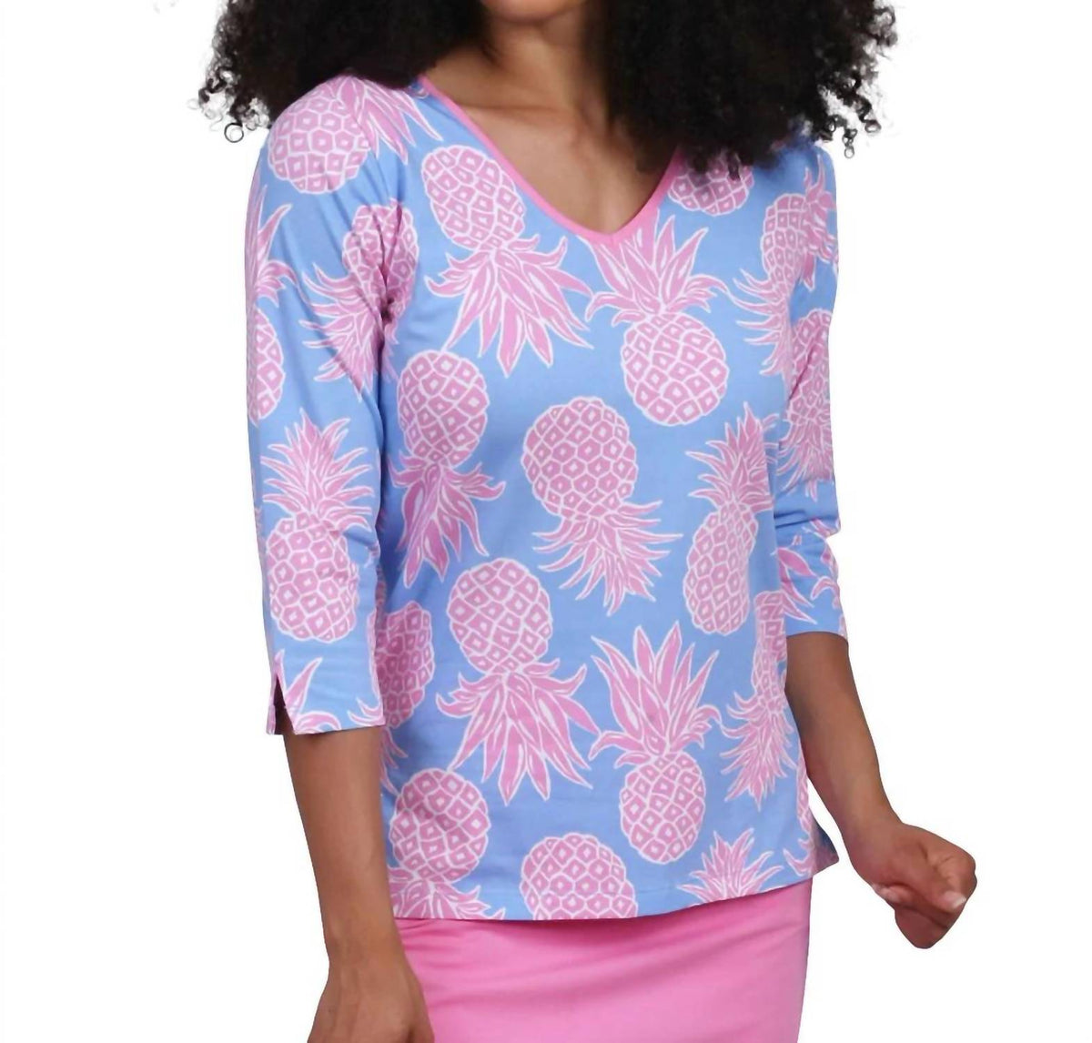 Ana Clare - Maui Nicole Pineapple Top