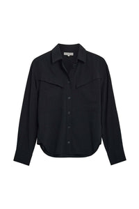 Anatomie - Kieran Breezy Shirt - black - button - down - shirts - clothing
