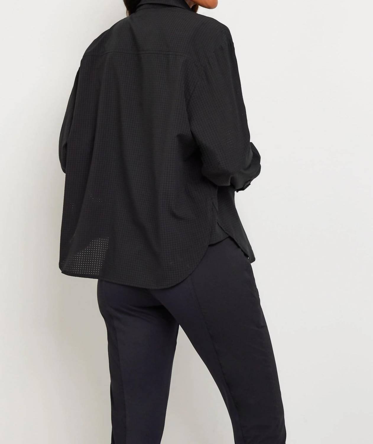 Anatomie - Kieran Breezy Shirt - black - button - down - shirts - clothing