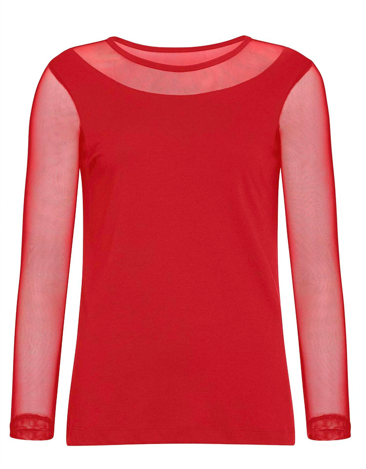 Anatomie - Kim Mesh-Sleeve Top