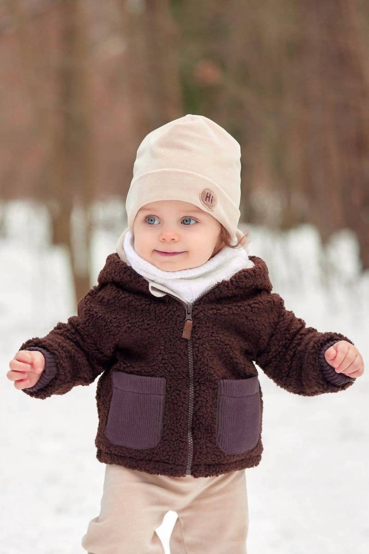 Ander - Kids' Teddy Bear Hooded Jacket