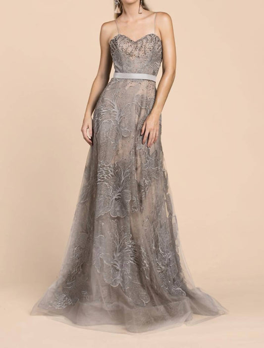 Andrea & Leo Couture - Floral Gown - clothing - dresses - floral