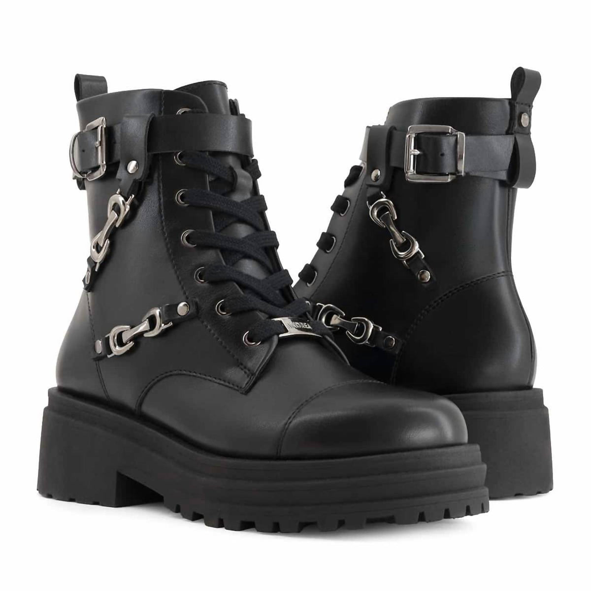 Andrea - Women's Lace-up Combat Boot