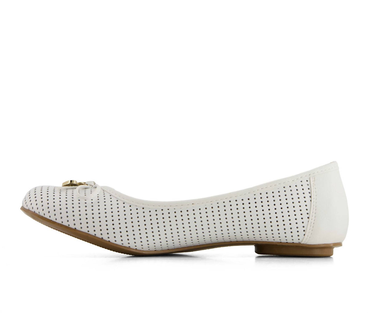 Andrea - Women's Laser Cut Pattern Ballerinas Flats