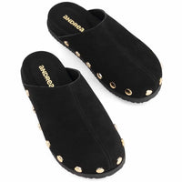 Andrea - Women's Suede Slip-on Clog