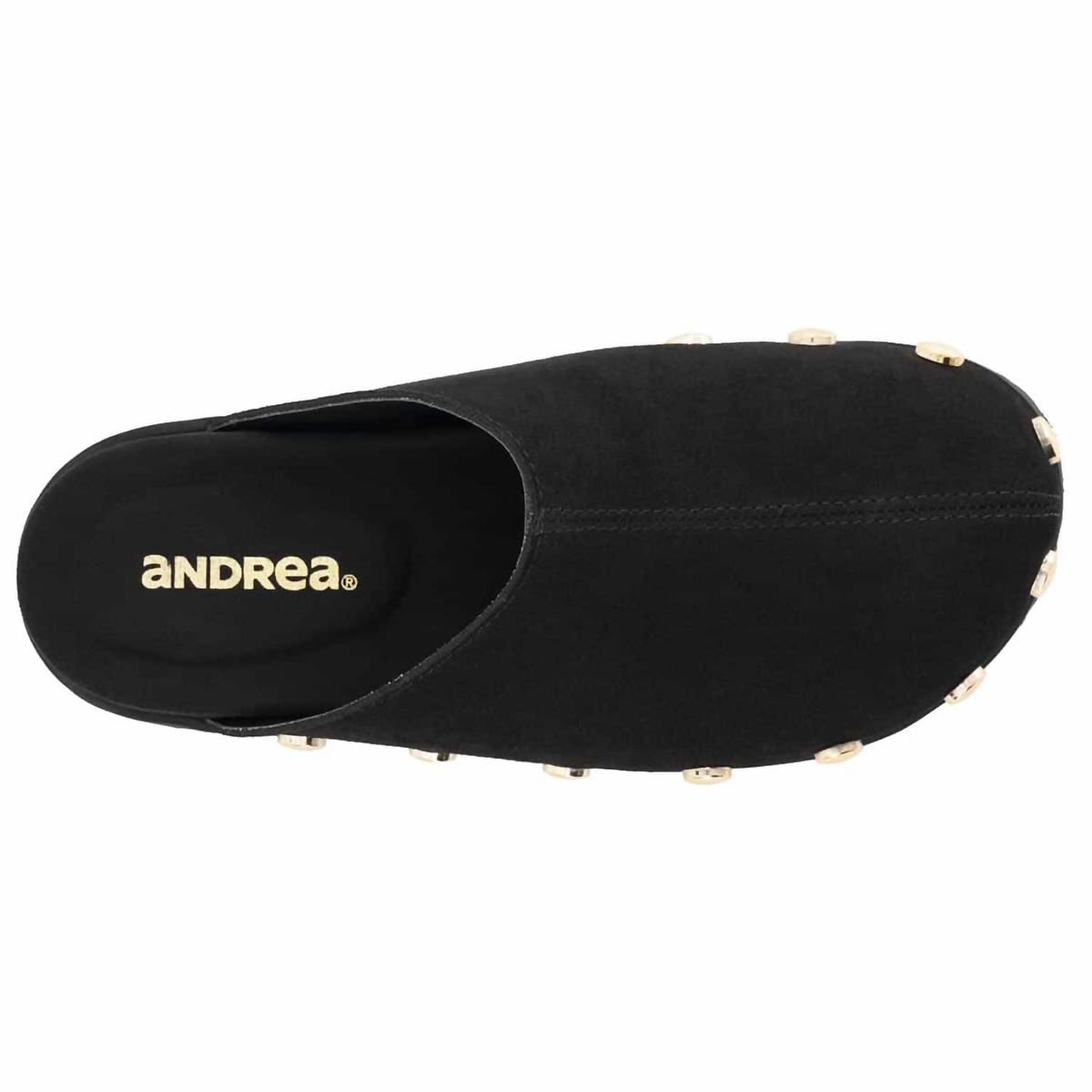 Andrea - Women's Suede Slip-on Clog