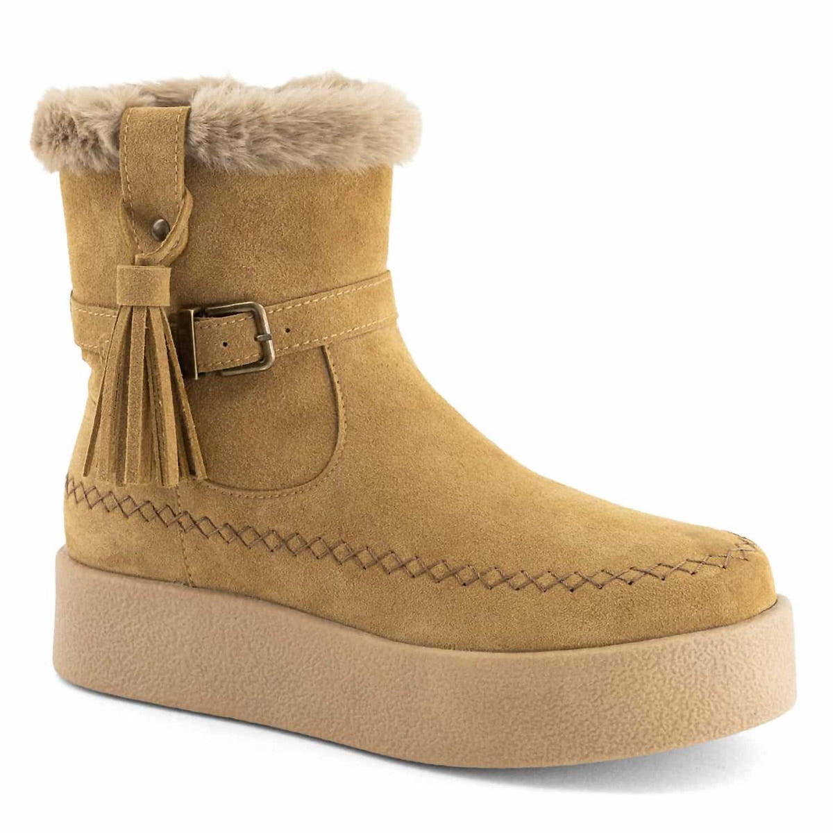 Andrea - Women's Suede Winter Ankle Boot