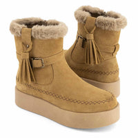 Andrea - Women's Suede Winter Ankle Boot
