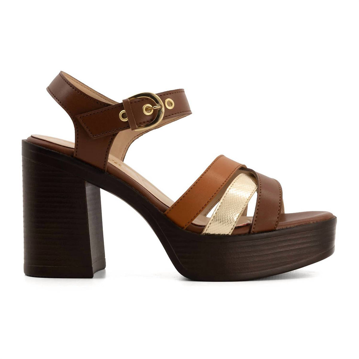 Andrea - Women's Ankle Strap Heeled Sandals