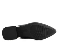 Andrea - Women's Elastic Slingback Flats
