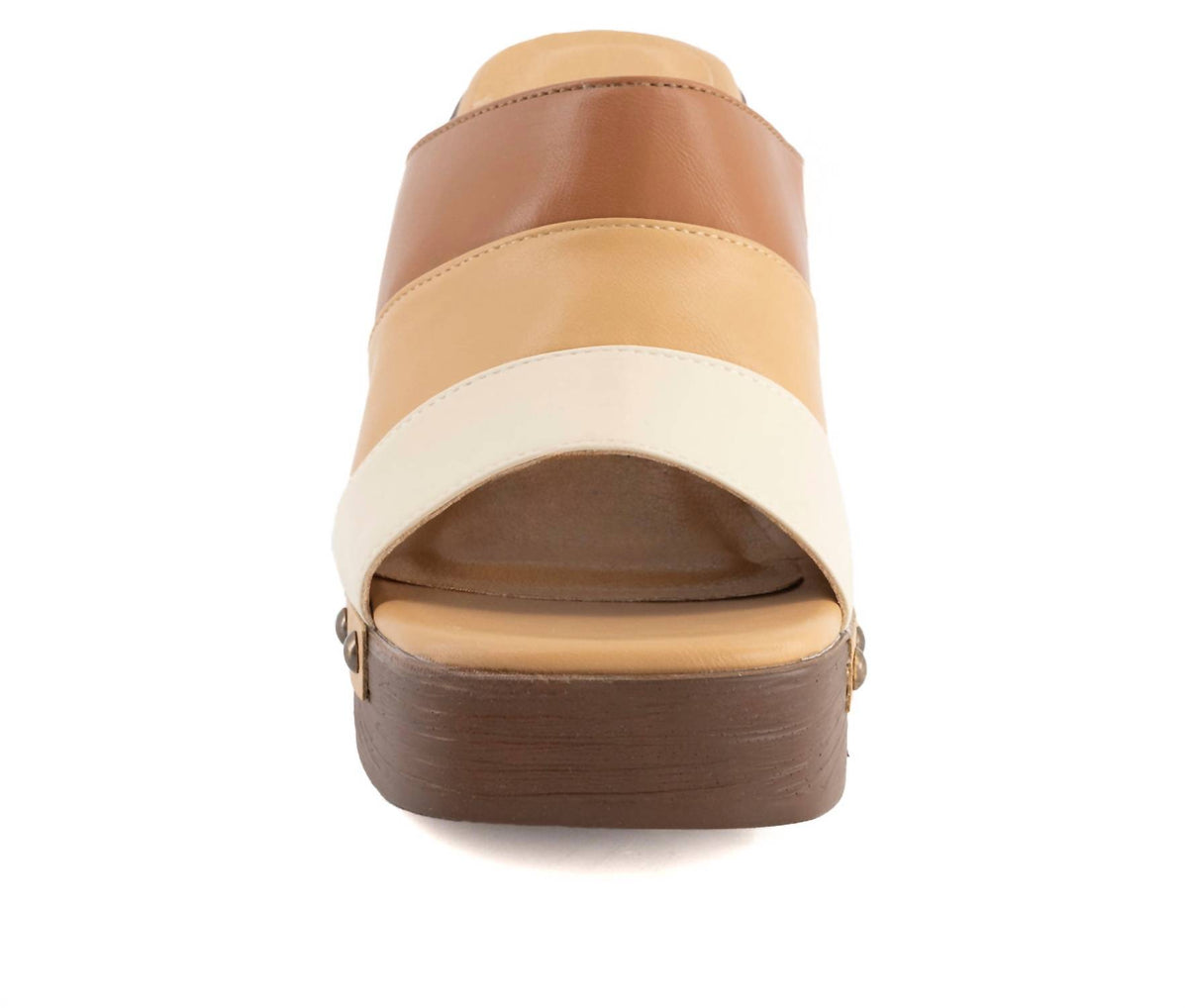 Andrea - Women's Heeled Slide Sandal