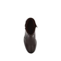 Andrea - Women's Wedge Leather Booties
