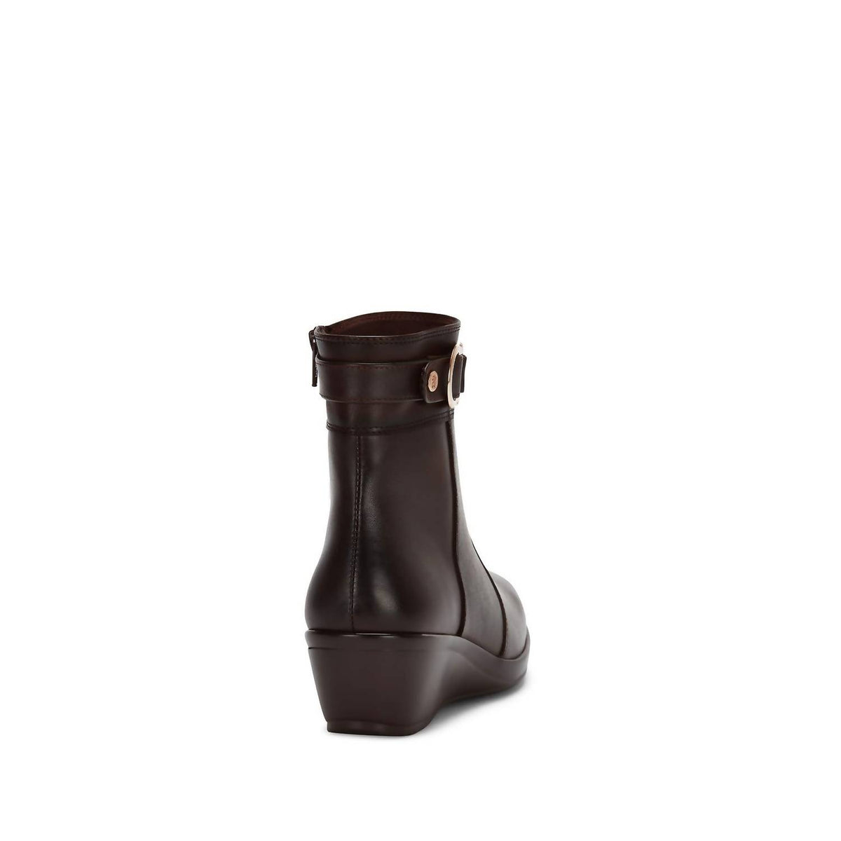 Andrea - Women's Wedge Leather Booties