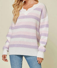Andree By Unit - All Over Striped Sweater