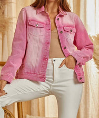 Andree By Unit - Embroidered Denim Jacket