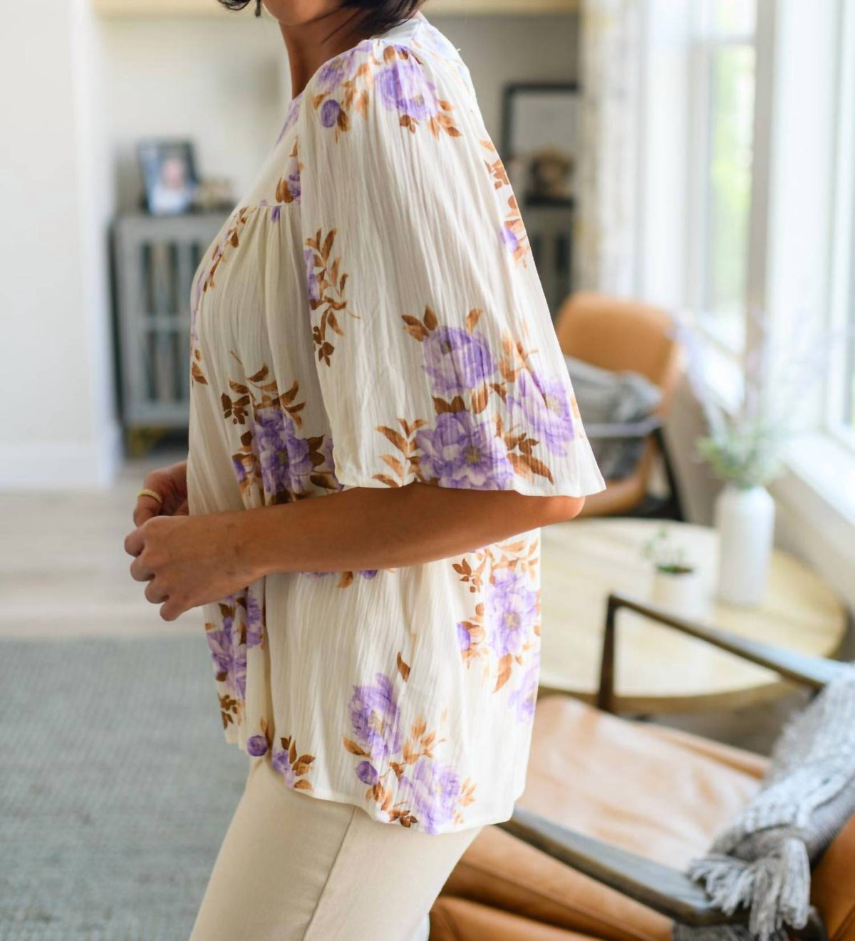 Andree By Unit - Lavender Haze Blouse