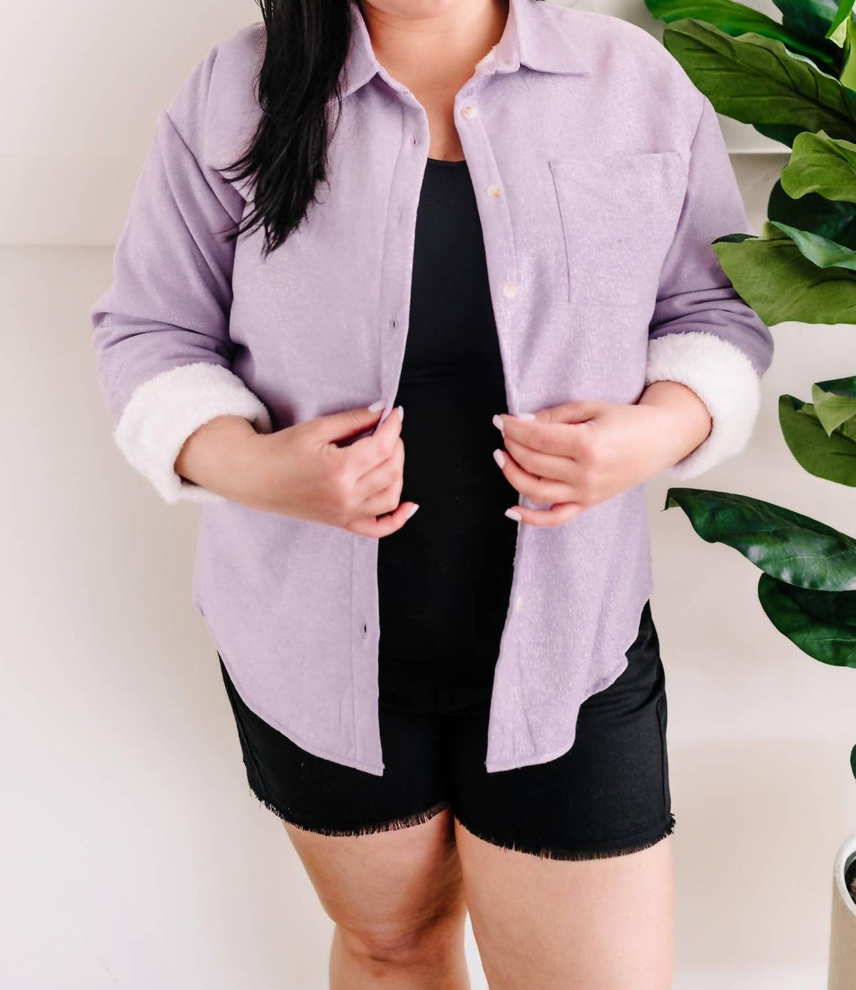 Andree By Unit - Light Fleece Lined Shacket