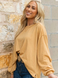 Andree By Unit - Oversized Thermal Tunic Top