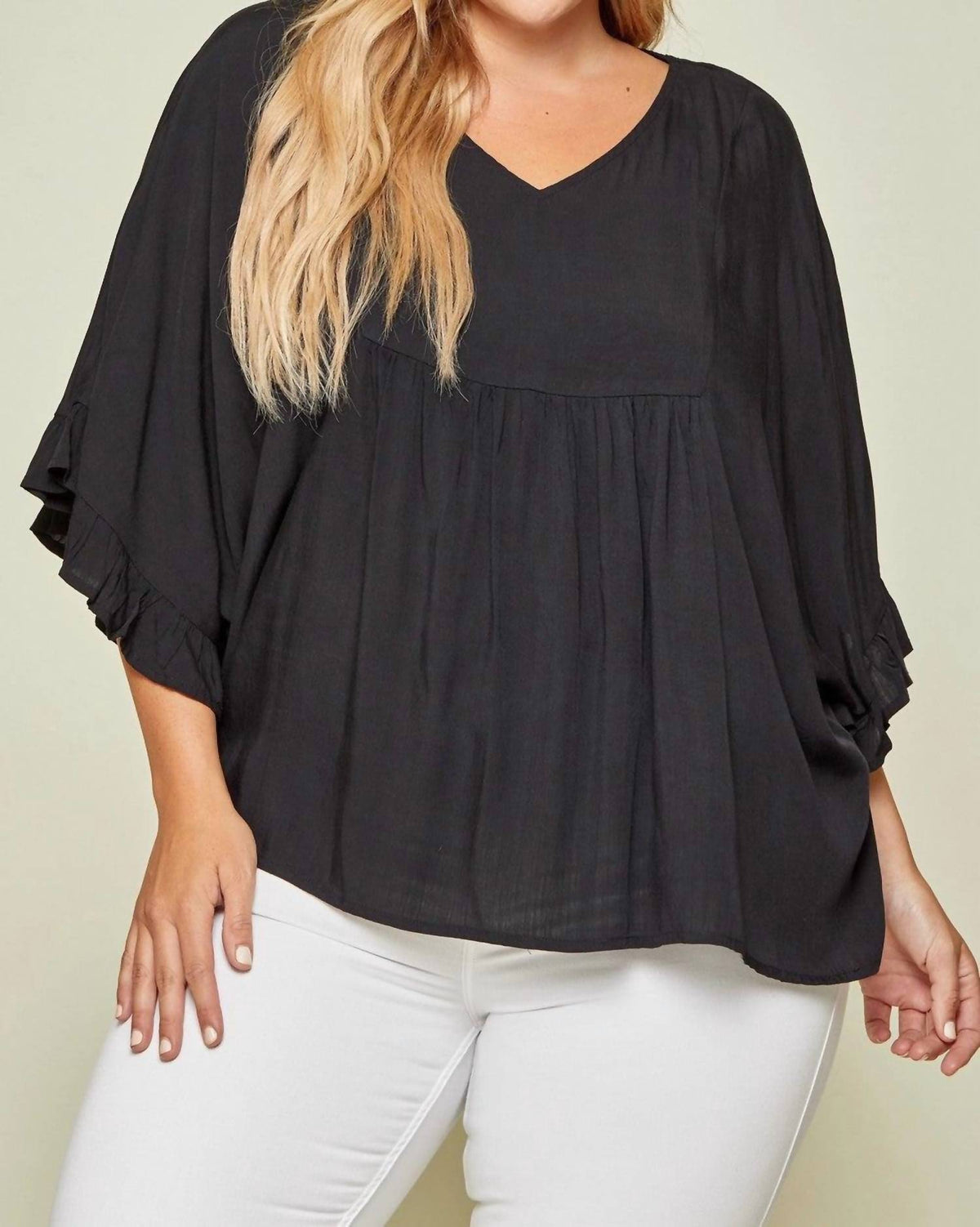 Andree By Unit - Ruffle Sleeve Top