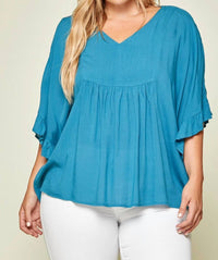 Andree By Unit - Ruffle Sleeve Top