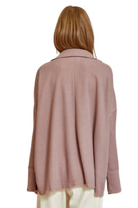 Andree By Unit - Snatch It Up Waffle Knit Top