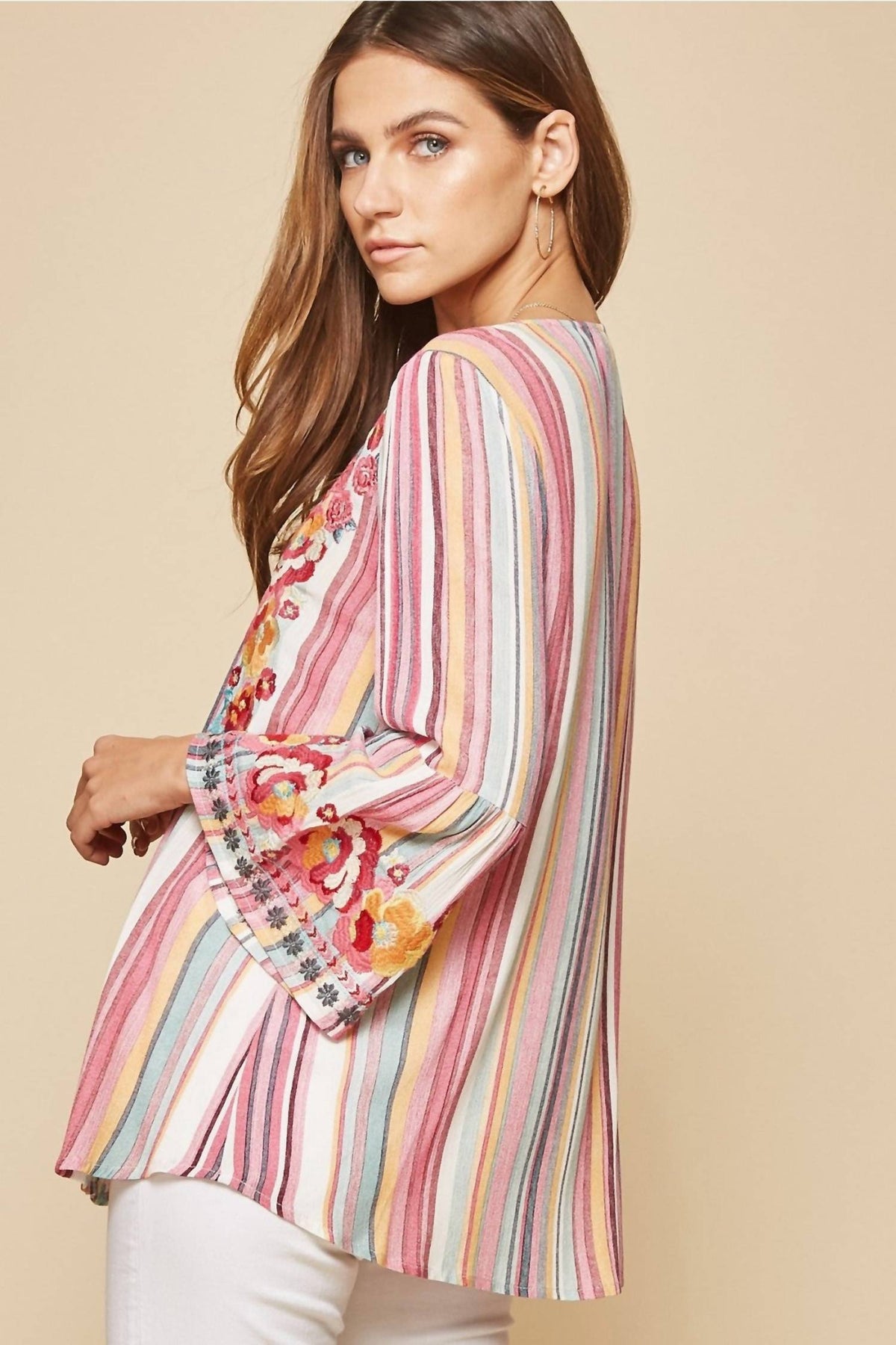 Andree By Unit - South Beach Embroidered Top