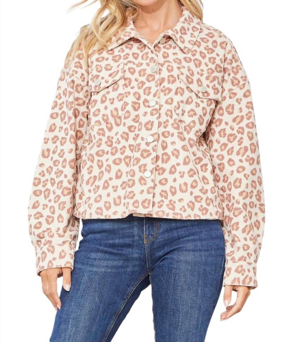Andree By Unit - Sweet Paradise Leopard Shacket