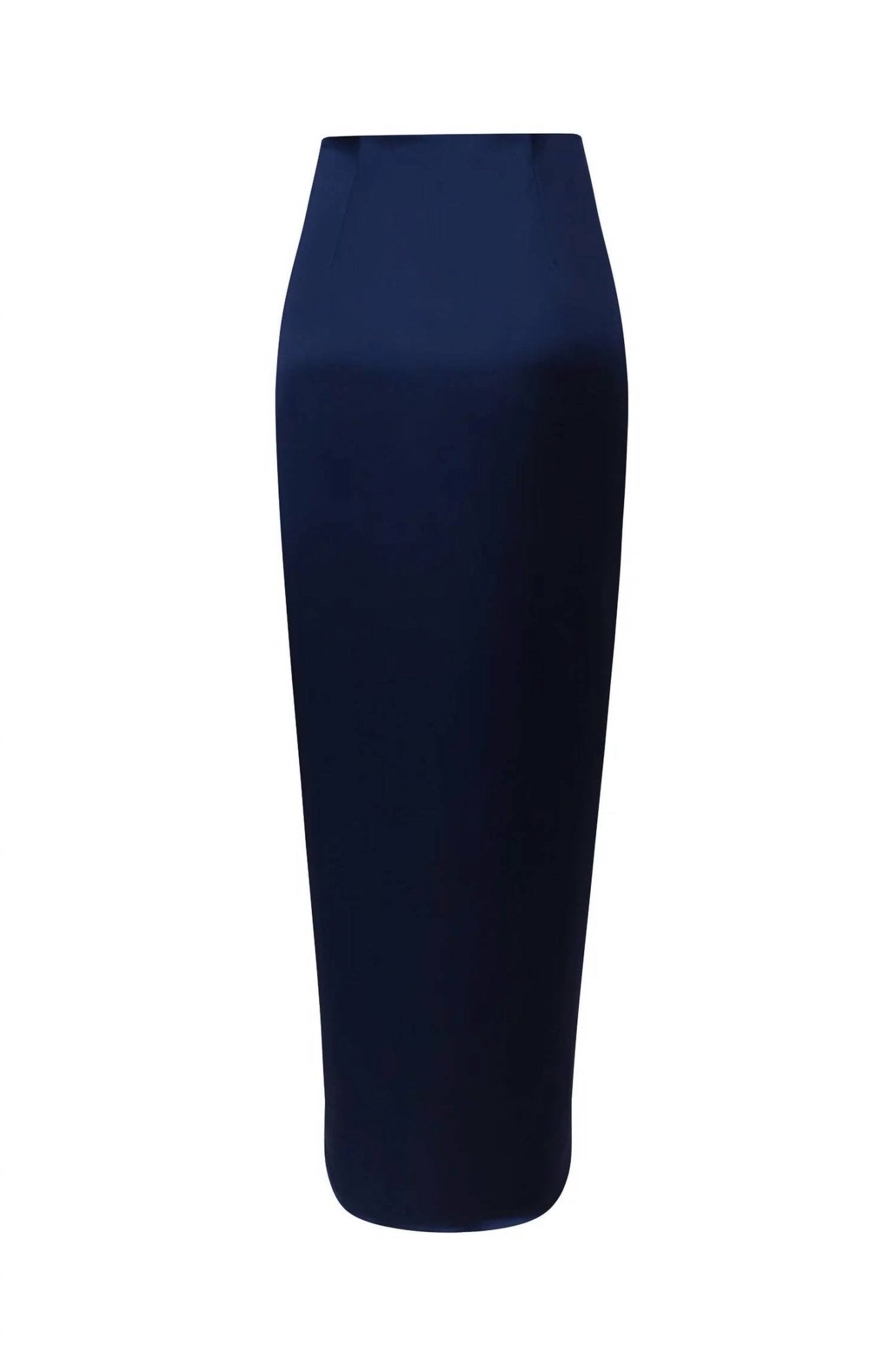 Andres Otalora - Women's Memorias Satin Skirt - blue - clothing - long - skirts