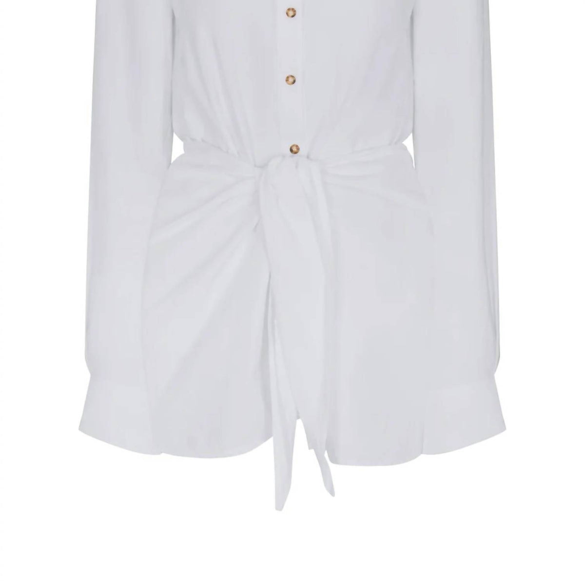 Anemos - L.a. Button Down Mini Wrap Dress