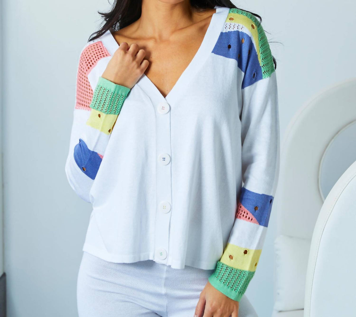 Angel Apparel - Button Up Cardigan