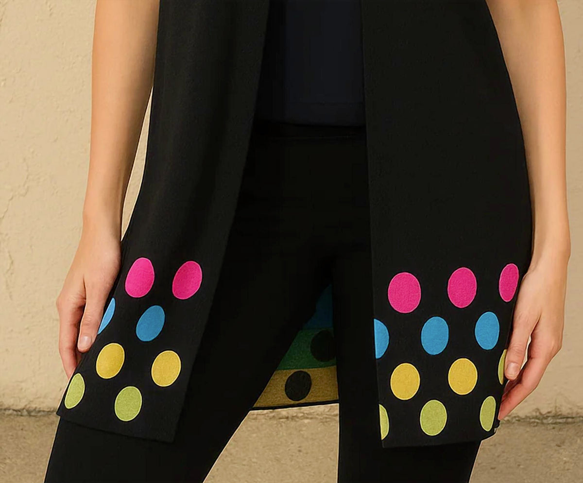 Angel Apparel - Polka Dot Vest